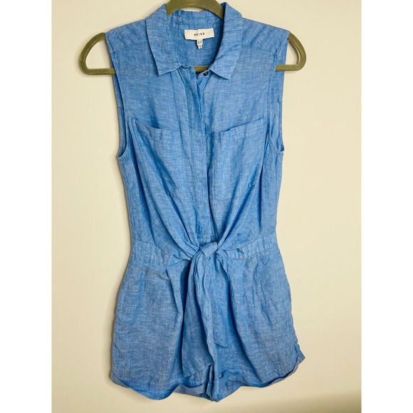 Reiss Pants - REISS Ema Front Tie Romper size 6